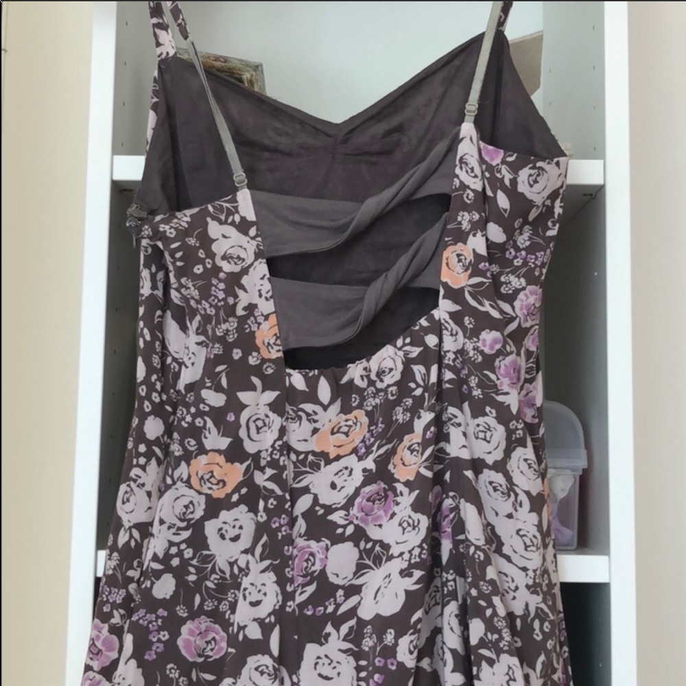 Free people dress with open back detail